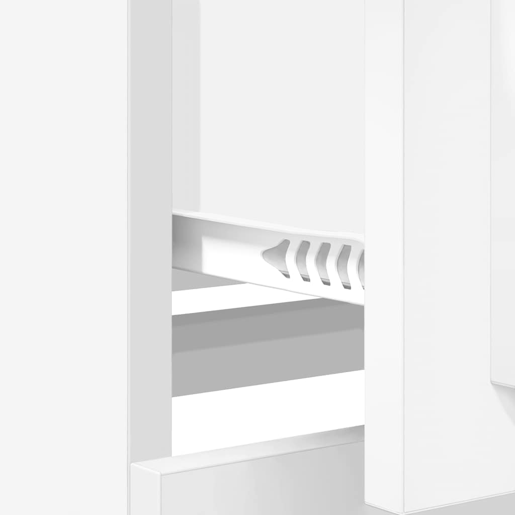 vidaXL Sideboards 3 pcs White Engineered Wood