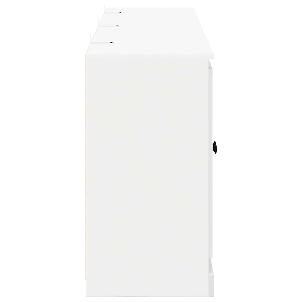 vidaXL Sideboards 3 pcs White Engineered Wood