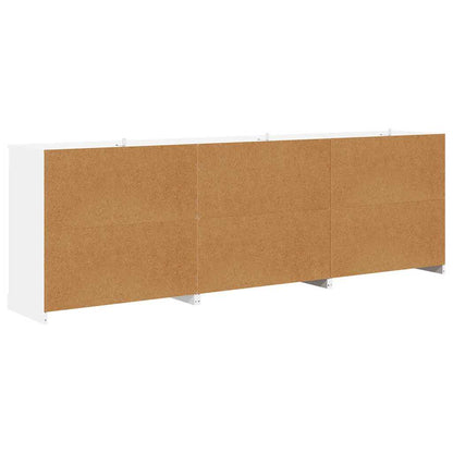 vidaXL Sideboards 3 pcs White Engineered Wood