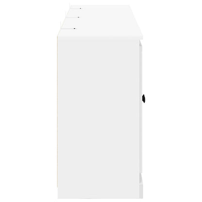 vidaXL Sideboards 3 pcs White Engineered Wood