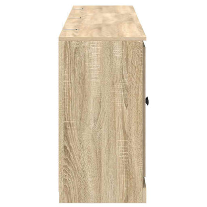 vidaXL Sideboards 3 pcs Sonoma Oak Engineered Wood