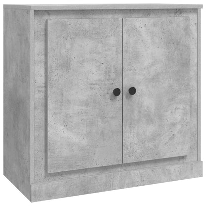vidaXL Sideboards 3 pcs Concrete Grey Engineered Wood