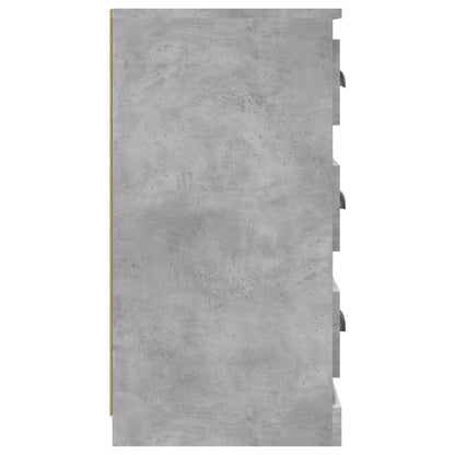 vidaXL Sideboard | Set of 2 | Concrete grey | Engineered wood | Medium
