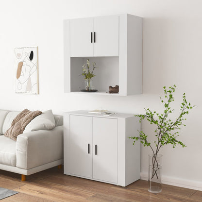 vidaXL Highboard White Engineered Wood