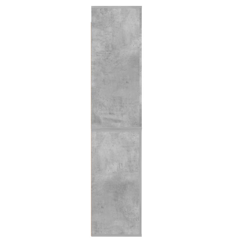 vidaXL Highboard Concrete Grey Engineered Wood