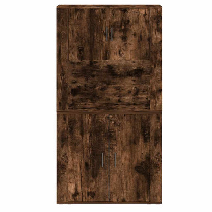 vidaXL Highboard Smoked Oak Engineered Wood