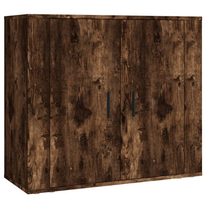 vidaXL Highboard Smoked Oak Engineered Wood