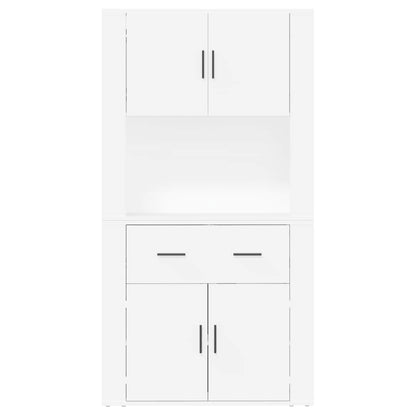 vidaXL Highboard White Engineered Wood