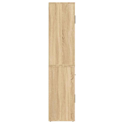 vidaXL Highboard Sonoma Oak Engineered Wood