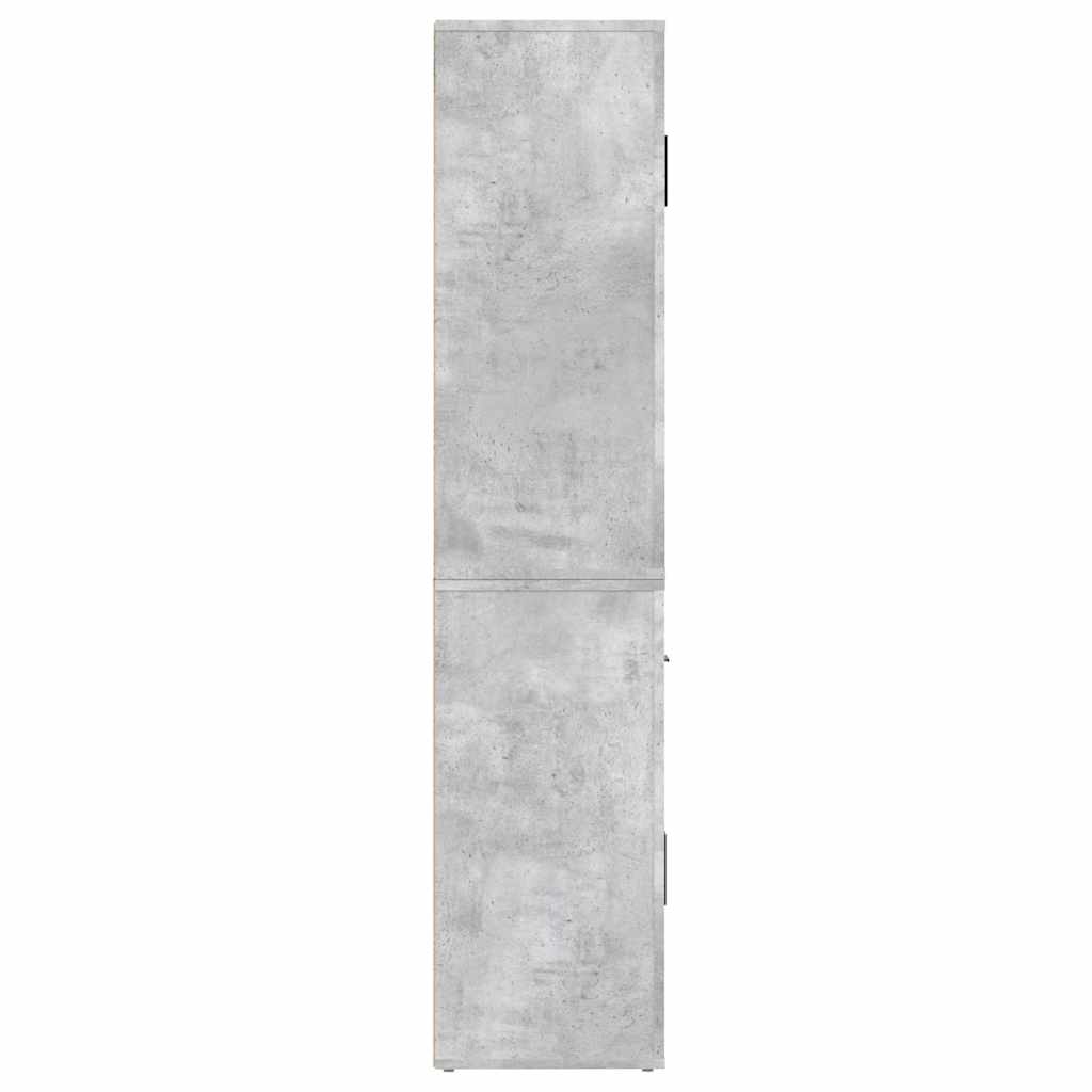 vidaXL Highboard Concrete Grey Engineered Wood