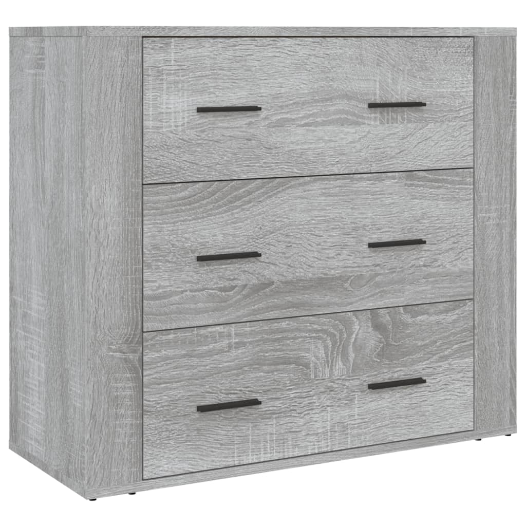 vidaXL Highboard Grey Sonoma Engineered Wood