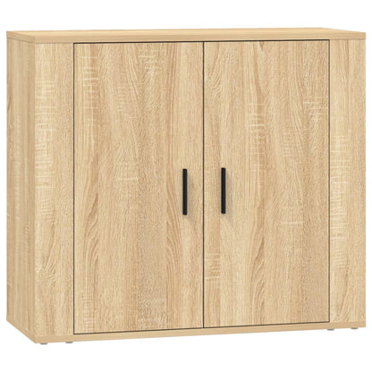 vidaXL Sideboards 3 pcs Sonoma Oak Engineered Wood