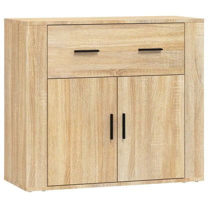 vidaXL Sideboard | Set of 3 | Sonoma Oak | Engineered Wood | Medium | Sideboard