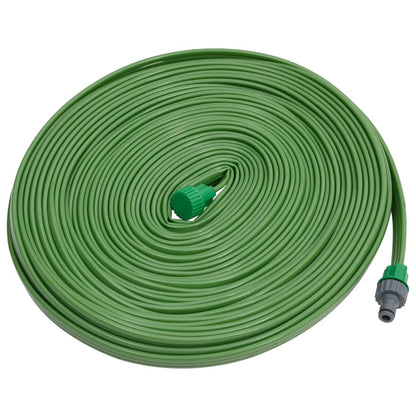 vidaXL 3-Tube Sprinkler Hose Green 15 m PVC