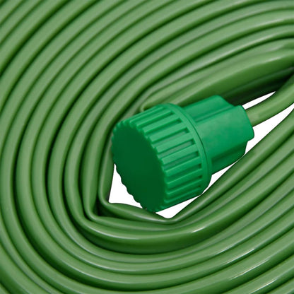 vidaXL 3-Tube Sprinkler Hose Green 15 m PVC