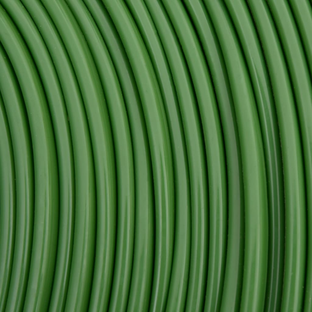 vidaXL 3-Tube Sprinkler Hose Green 15 m PVC