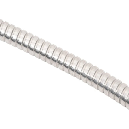 vidaXL Garden Hose with Spray Nozzle Silver 0,6" 7,5 m Stainless Steel