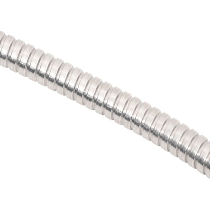 vidaXL Garden Hose with Spray Nozzle Silver 0,6" 15 m Stainless Steel