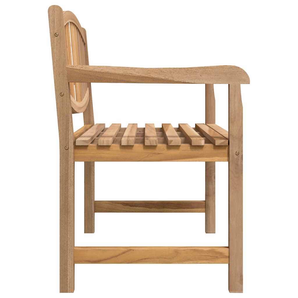 vidaXL Garden Bench 114x59x87 cm Solid Teak Wood