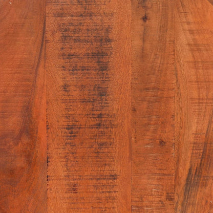 vidaXL Coffee Table Ø 52x30 cm Solid Rough Wood Mango