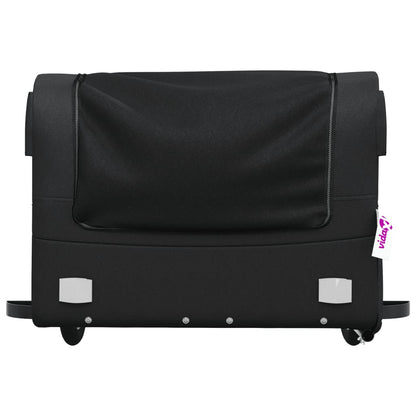 vidaXL Bike Trailer Black 45 kg Iron