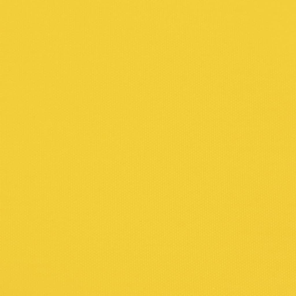 vidaXL Bike Trailer Yellow Oxford Fabric and Iron