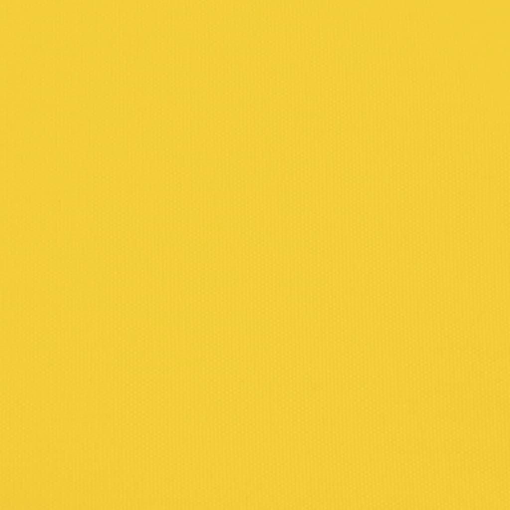 vidaXL Bike Trailer Yellow Oxford Fabric and Iron
