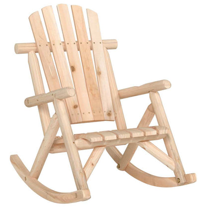 vidaXL 4 Piece Garden Lounge Set Solid Wood Spruce