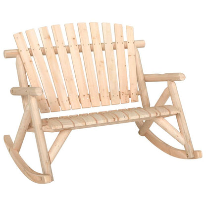 vidaXL 4 Piece Garden Lounge Set Solid Wood Spruce