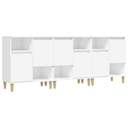 vidaXL Sideboards 3 pcs White 60x35x70 cm Engineered Wood