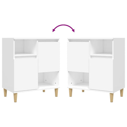 vidaXL Sideboards 3 pcs White 60x35x70 cm Engineered Wood