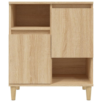vidaXL Sideboards 3 pcs Sonoma Oak 60x35x70 cm Engineered Wood