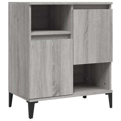 vidaXL Sideboards 3 pcs Grey Sonoma 60x35x70 cm Engineered Wood