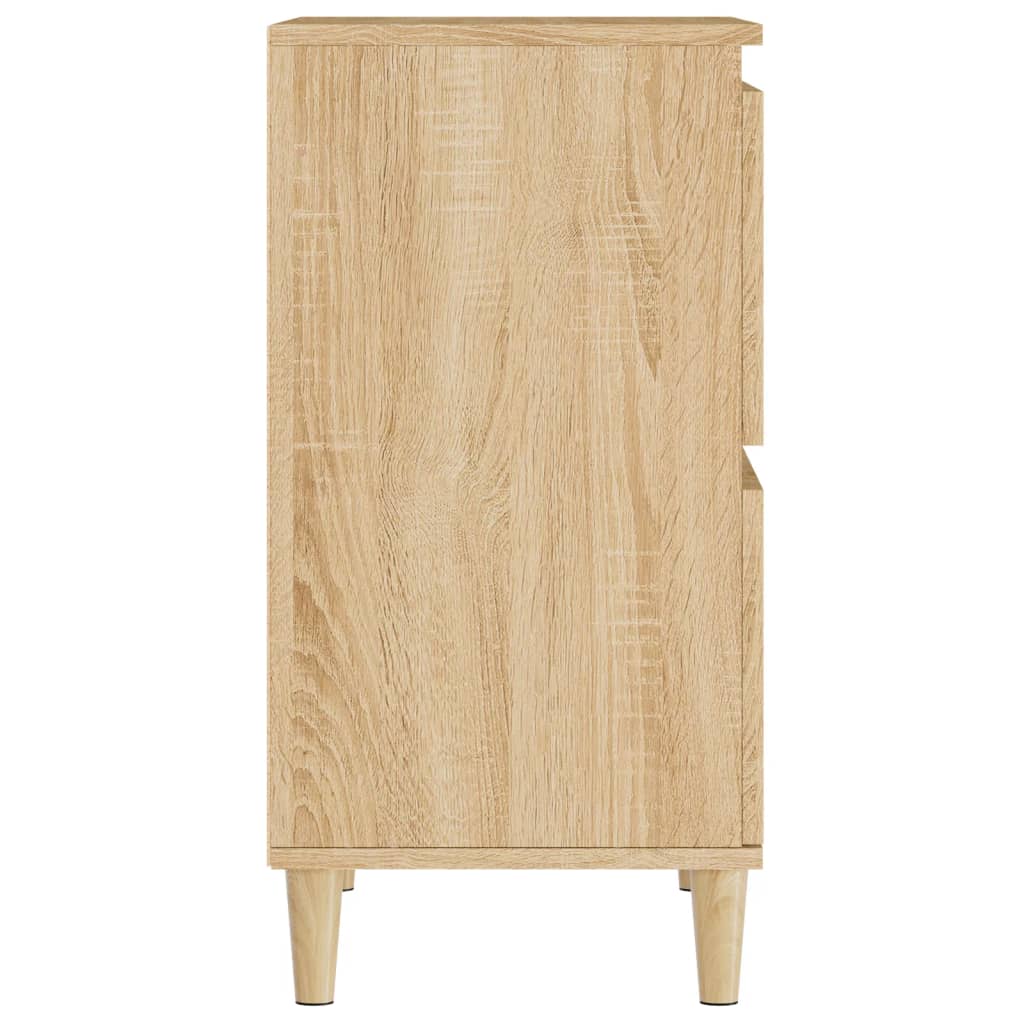 vidaXL Sideboards 3 pcs Sonoma Oak 60x35x70 cm Engineered Wood