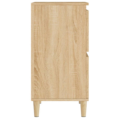 vidaXL Sideboards 3 pcs Sonoma Oak 60x35x70 cm Engineered Wood