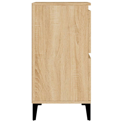 vidaXL Sideboards 3 pcs Sonoma Oak 60x35x70 cm Engineered Wood