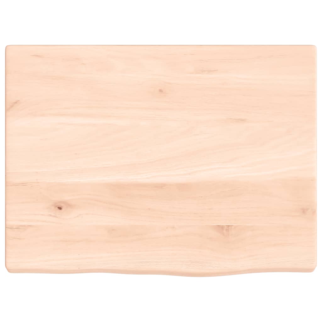vidaXL Bathroom Countertop 40x30x2 cm Untreated Solid Wood