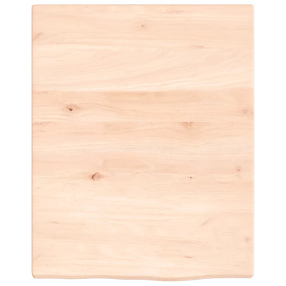 vidaXL Bathroom Countertop 40x50x2 cm Untreated Solid Wood