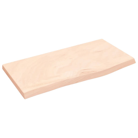 vidaXL Bathroom Countertop 60x30x2 cm Untreated Solid Wood