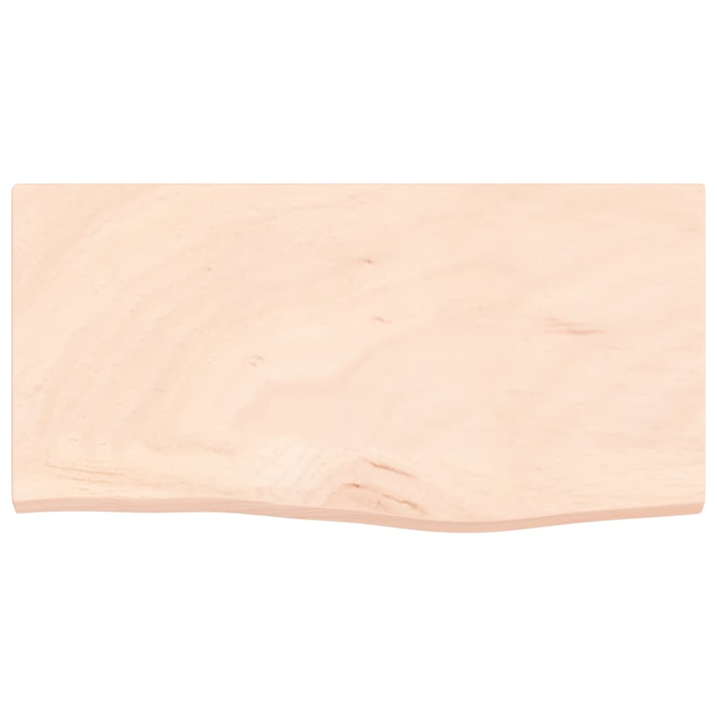 vidaXL Bathroom Countertop 60x30x2 cm Untreated Solid Wood