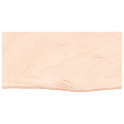 vidaXL Bathroom Countertop 60x30x2 cm Untreated Solid Wood