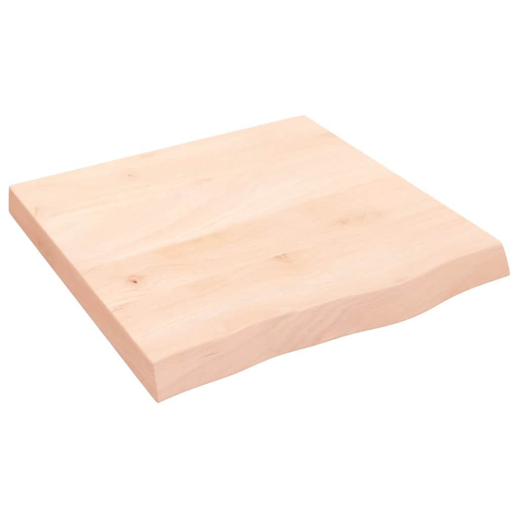 vidaXL Bathroom Countertop 60x60x(2-6) cm Untreated Solid Wood