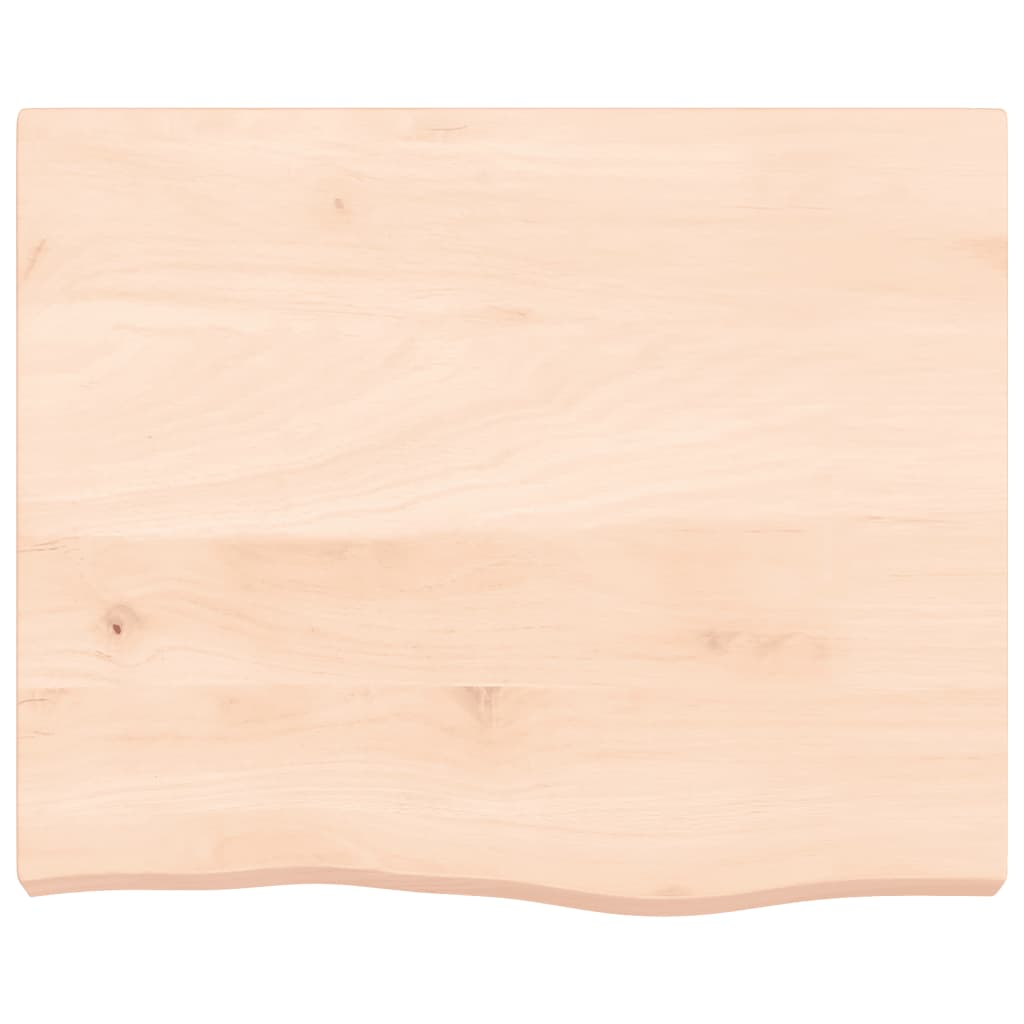 vidaXL Bathroom Countertop 60x60x(2-6) cm Untreated Solid Wood