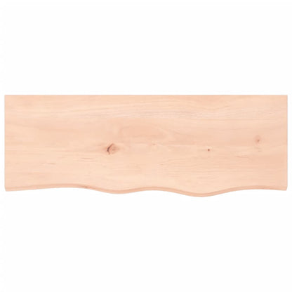 vidaXL Bathroom Countertop 80x30x(2-4) cm Untreated Solid Wood