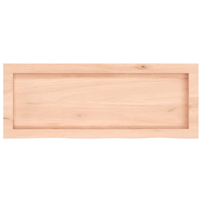 vidaXL Bathroom Countertop 80x30x(2-4) cm Untreated Solid Wood