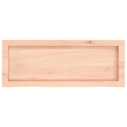 vidaXL Bathroom Countertop 80x30x(2-6) cm Untreated Solid Wood