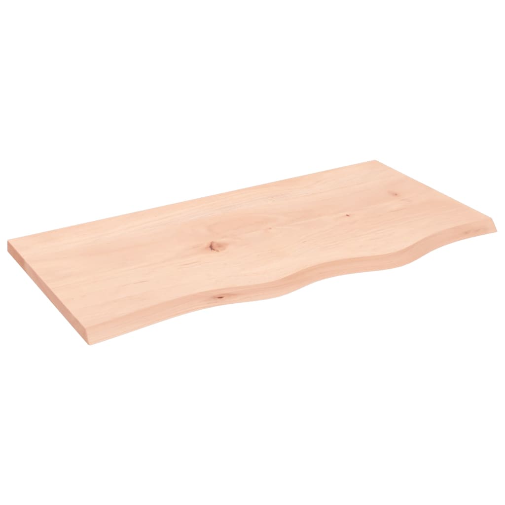 vidaXL Bathroom Countertop 80x40x2 cm Untreated Solid Wood