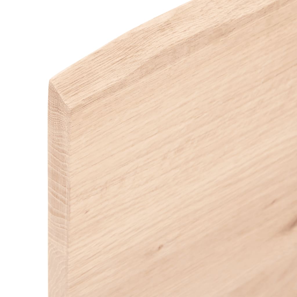 vidaXL Bathroom Countertop 100x50x2 cm Untreated Solid Wood