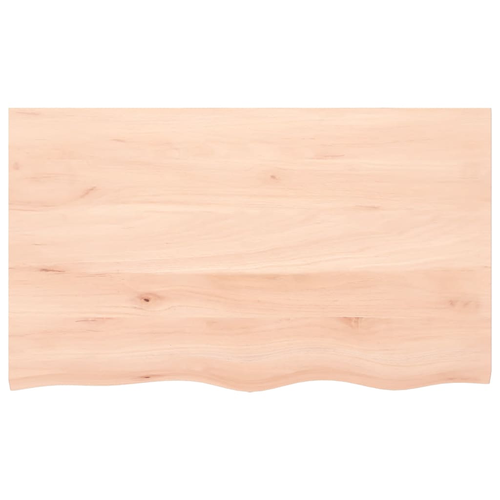 vidaXL Bathroom Countertop 100x60x2 cm Untreated Solid Wood