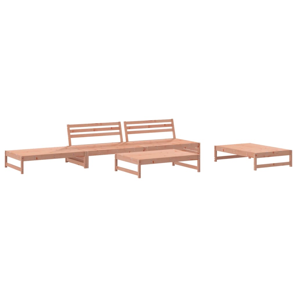 vidaXL 5 Piece Garden Lounge Set Solid Wood Douglas